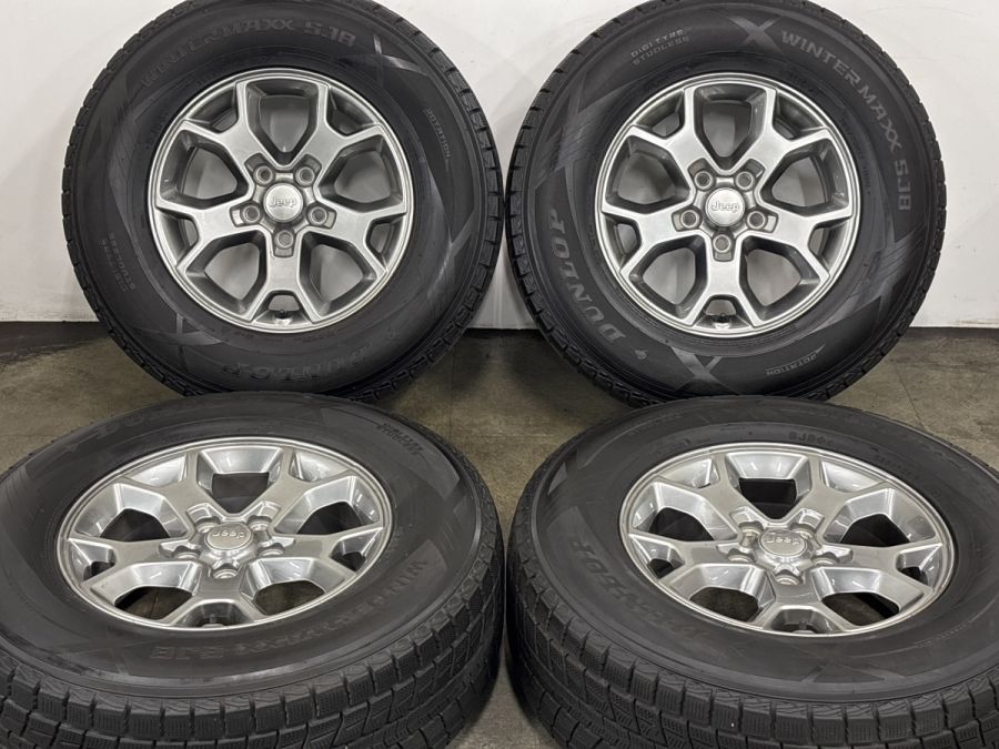 ルビコン ホイール 美品】ジープ JL ラングラー ルビコン 純正 17in 7.5J +44.45 PCD127