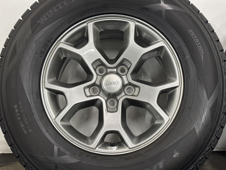 美品】ジープ JL ラングラー ルビコン 純正 17in 7.5J +44.45 PCD127