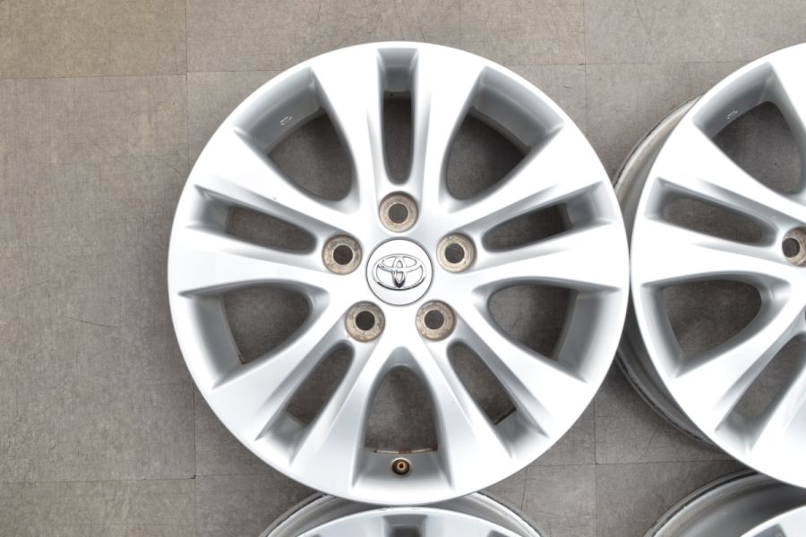 程度良好品】トヨタ 70 ヴォクシー 純正 16in 6J +50 PCD114.3 4本