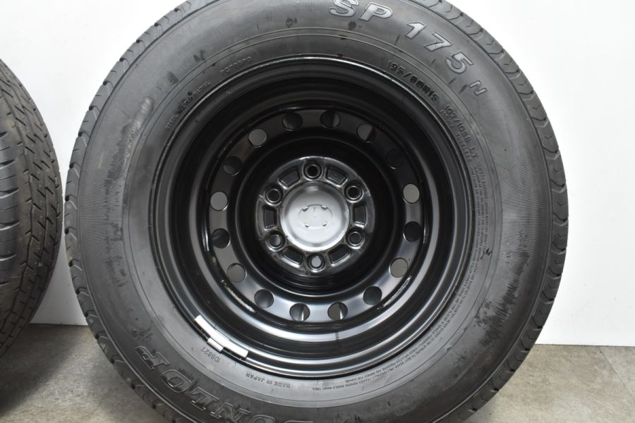 2025年製造 新車外し ダンロップ SP175N 195 /80R15 4本