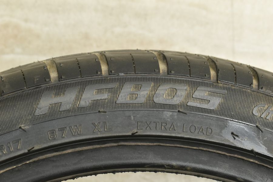 未使用品】ハイフライ HF805 215/40R17 2本販売 アクア フィールダー