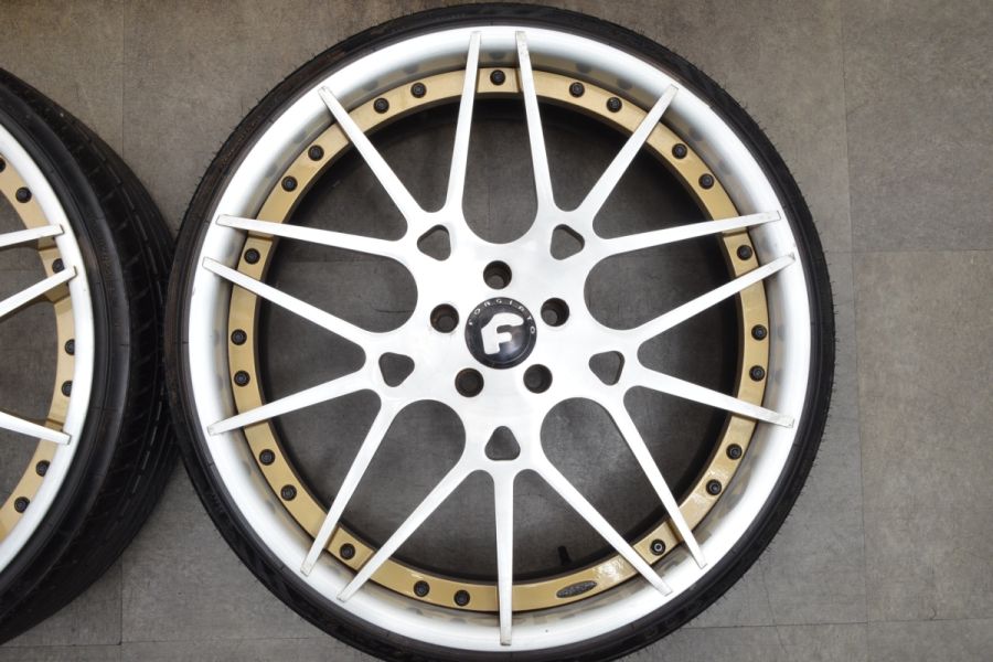 美品ガリ傷なし　フォージアート マグリア 22インチ　タイヤホイール4本セット FORGIATO MAGLIA 22in タイヤホイール の買取価格│ タイヤ買取