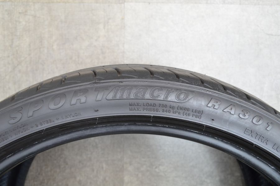 2023年製 バリ溝 2本】APTANY SPORT MACRO RA301 275/30R20 クラウン 