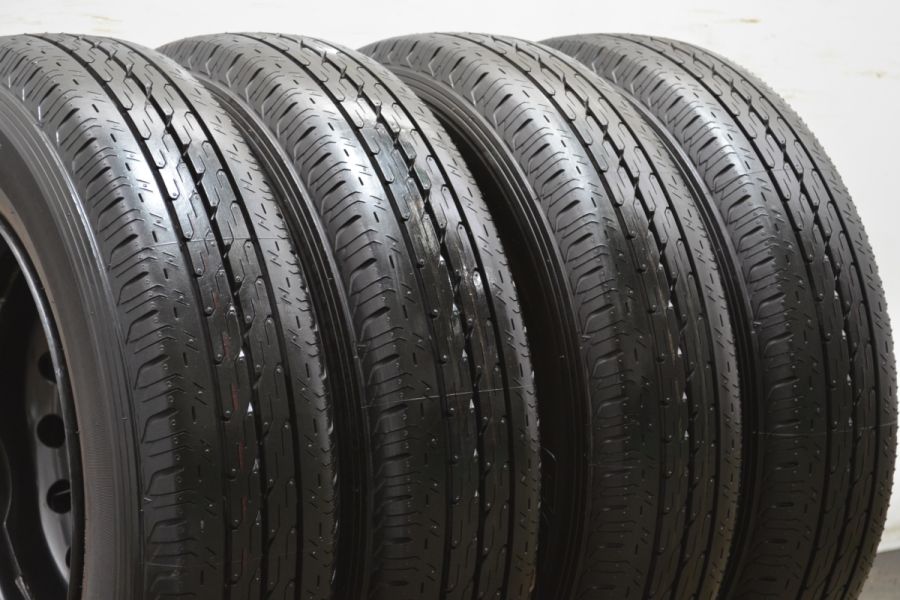 175/80R14 新車外し2025年製造ブリヂストン　エコピア4本バリ山 2025年製 新車外し バリ溝 美品】ニッサン NV200 バネット ワゴン 純正