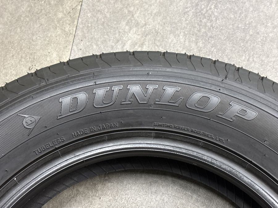 2026年製 新車外し品】ダンロップ SP175L 155/80R14 LT 4本セット