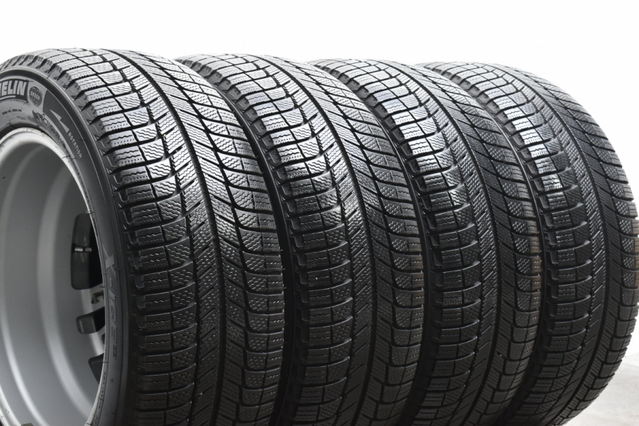 【美品】チームスパルコ 17in 7J +50 PCD108 ミシュラン X-ICE XI3 235/55R17 VOLVO ボルボ XC60  フォード クーガ 純正サイズ 4本セット