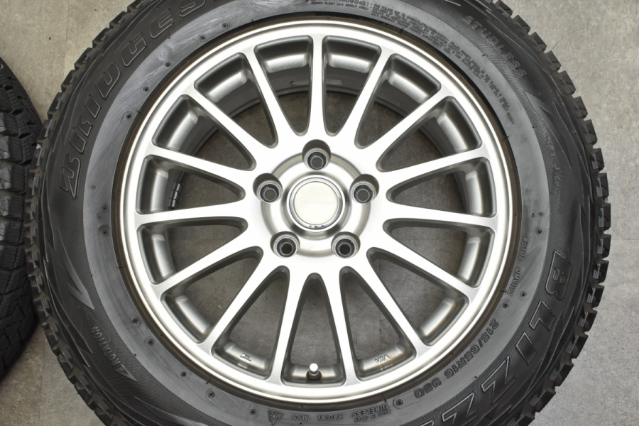 美品】エコフォルム SE-12 16in 6.5J +46 PCD114.3 ブリヂストン