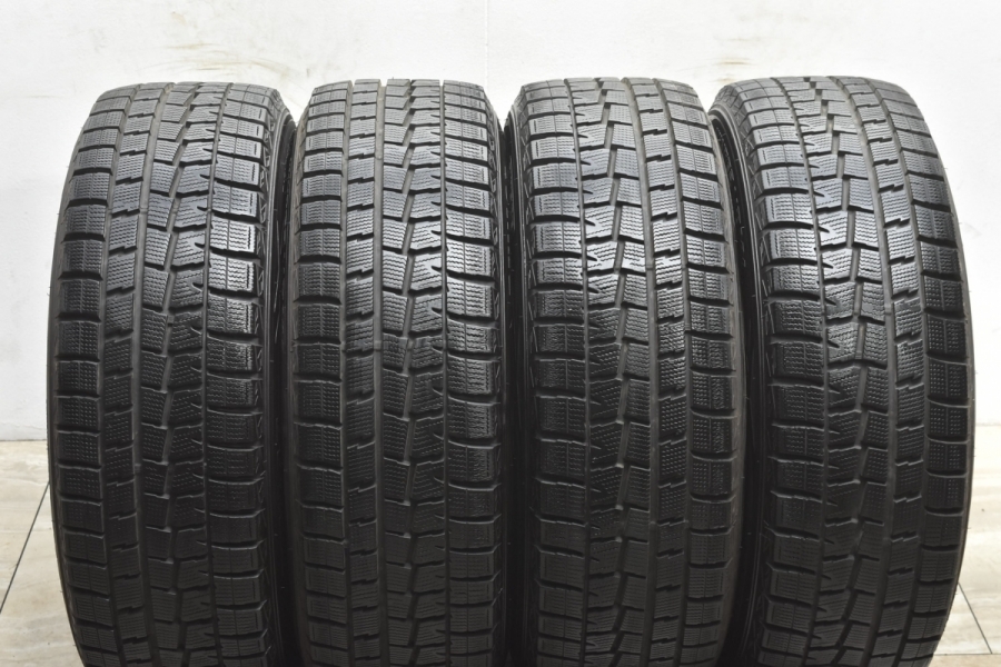 美品 バリ溝】エクシーダー 17in 7J +48 PCD114.3 ダンロップ