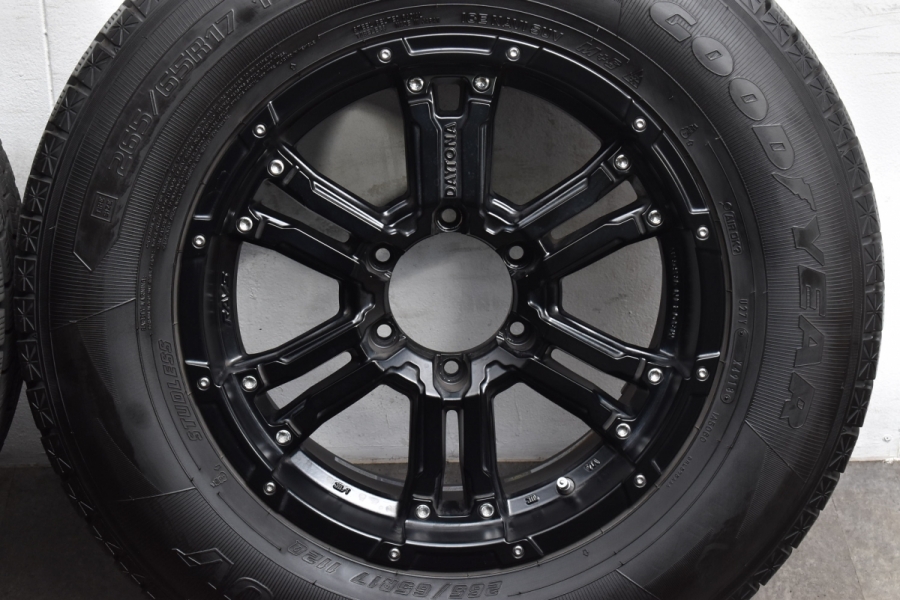 美品 スタッドレスセット】RAYS DAYTONA FDX 17in 8J +20 PCD139.7