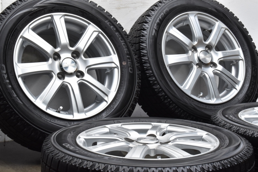 175/65R14 ノーマルタイヤ x 14x5.5 4-100 おFF+45 アルミホイール 4