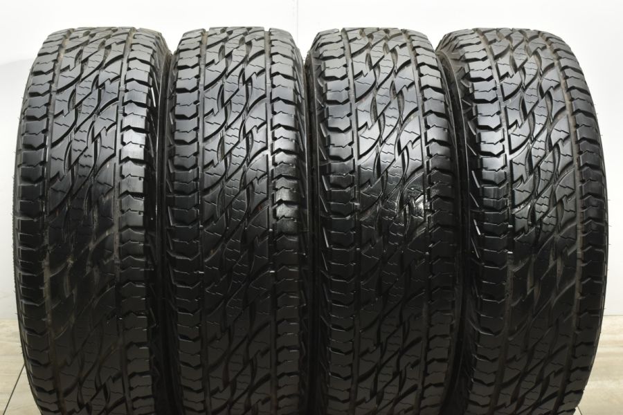 バリ溝】ブリヂストン デューラー A/T 697 265/70R17 4本 FJクルーザー ランドクルーザープラド ハイラックス JEEP ジープ  ラングラー 中古 タイヤのみ | パーツ販売ナンバーワン