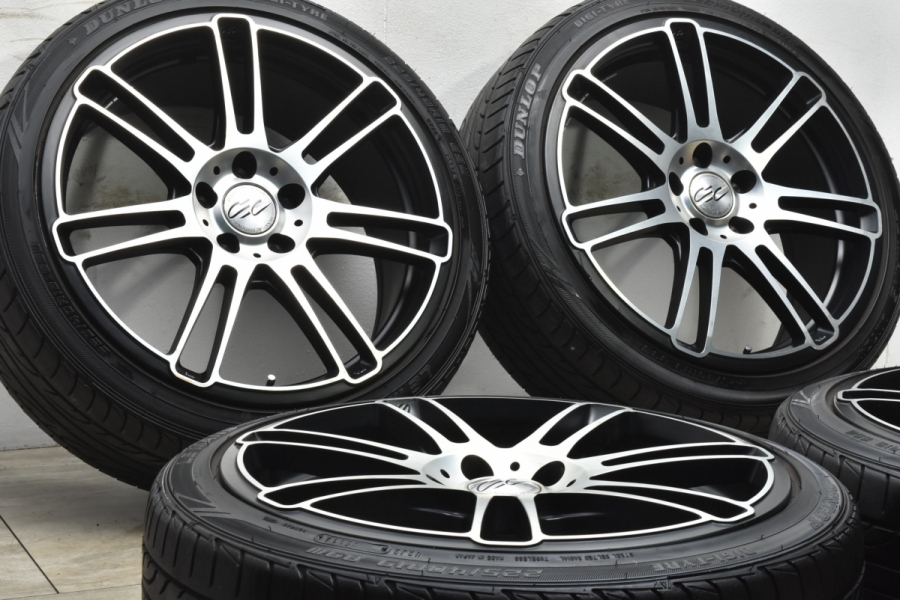 ①【ドイツ製造】AEZパロン　デープリムカップホイール 4本セット　中古品 ②【ドイツ製造】AEZパロン デープリムカップホイール 4本セット