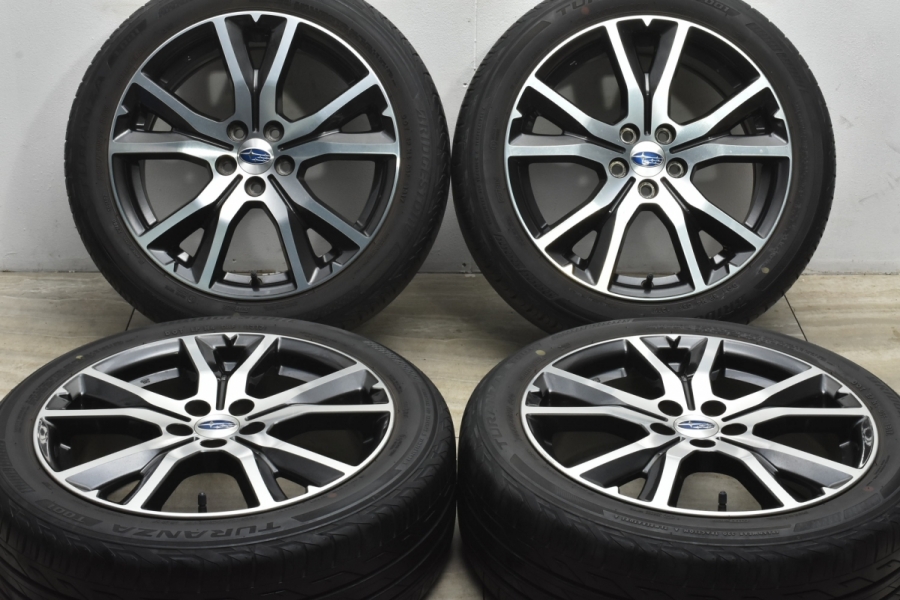 程度良好】スバル インプレッサ スポーツ 純正 17in 7J +55 PCD100