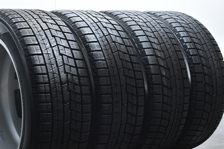 たかバリ溝！2024年製9分山★215/50R18 ヨコハマ 送料無料 バリ溝 X1/X2 純正サイズ】MAK FAHR 18in 8J +52 PCD112 ヨコハマ