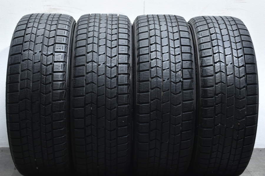 車検用に】リバーライン 16in 6.5J +53 PCD100 ダンロップ 185/55R16 カローラフィールダー アクア フィット スイフト  クロスビー 中古 スタッドレスタイヤホイールセット | パーツ販売ナンバーワン