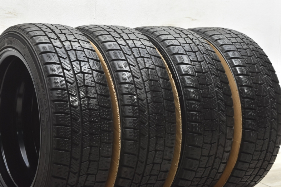 希少フィアット500純正16インチ+ダンロップ製195/45R16スタッドレス