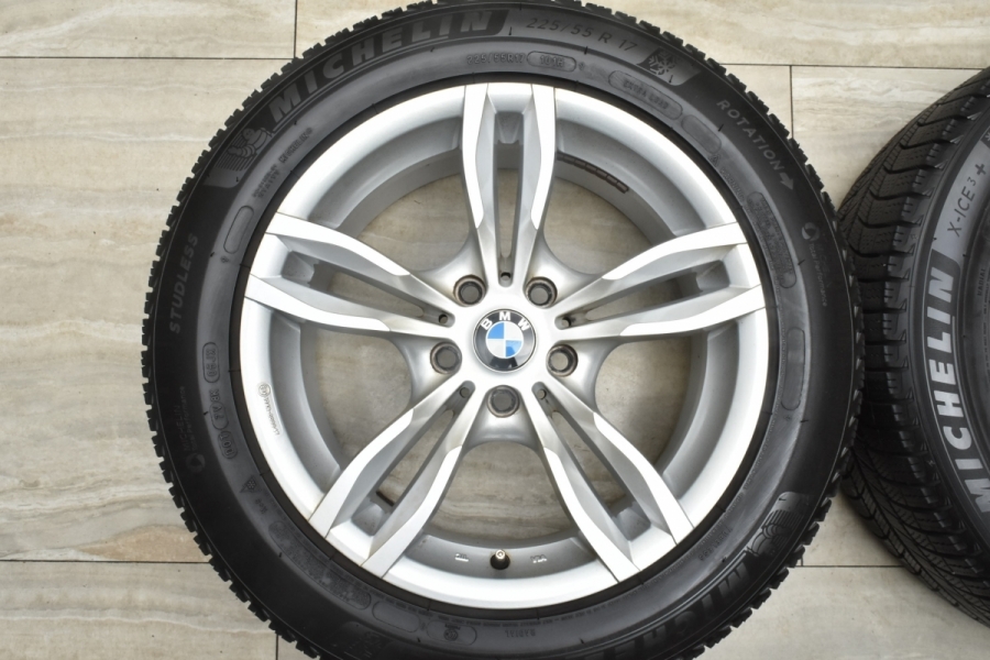 程度良好品】MAK ルフト 17in 7.5J +54 PCD112 ミシュラン X-ICE3+ 225 