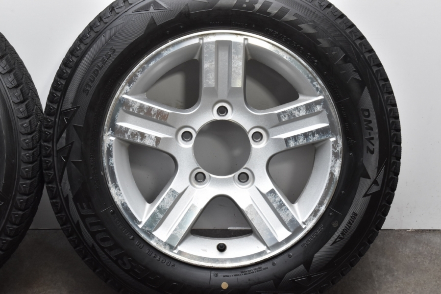 バリ溝 DM-V3付】AT-W XX 16in 5.5J +20 PCD139.7 ブリヂストン