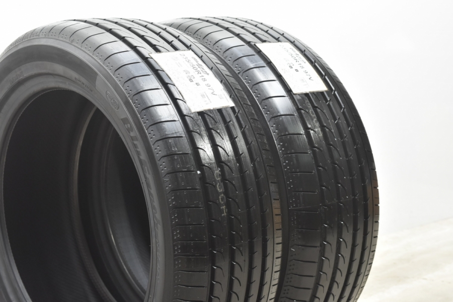 【2020年製 未走行品 バリ溝】ヨコハマ ブルーアース RV-02 235/50R18 2本 アルファード ヴェルファイア フォルクスワーゲン  ティグアン