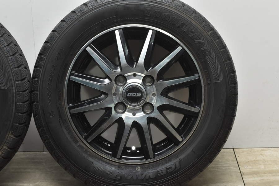 DOS 16インチ 16×5.5 PCD100 軽自動車2本