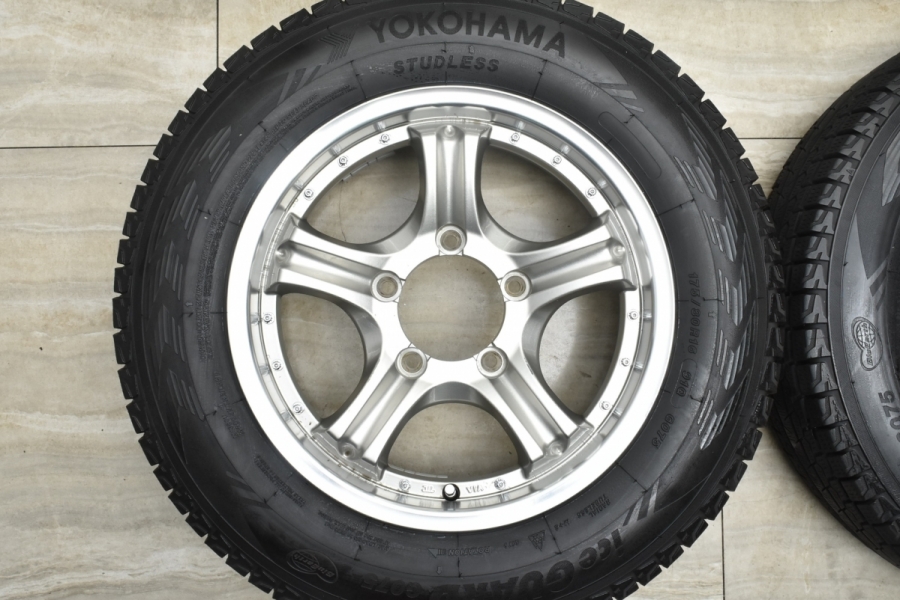 ジムニー スタッドレスタイヤ ヨコハマiceGUARD 175/80R/16 【公式通販】