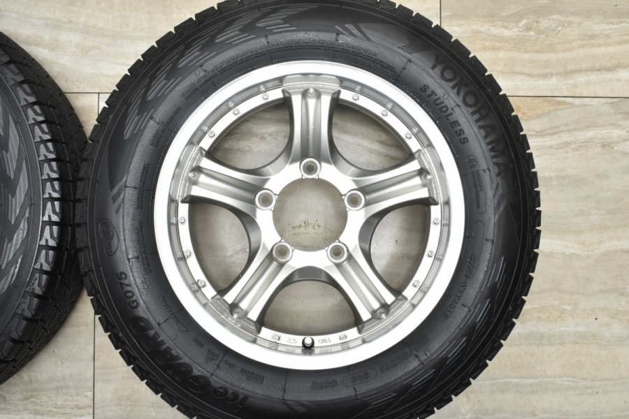 程度良好品】ジムニーサイズ 社外 16in 5.5JJ +20 PCD139.7 ヨコハマ