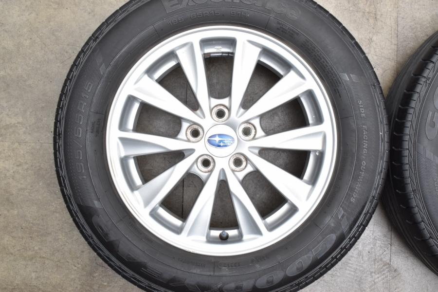 車検用に】スバル インプレッサ G4 純正 15in 6J +48 PCD100 