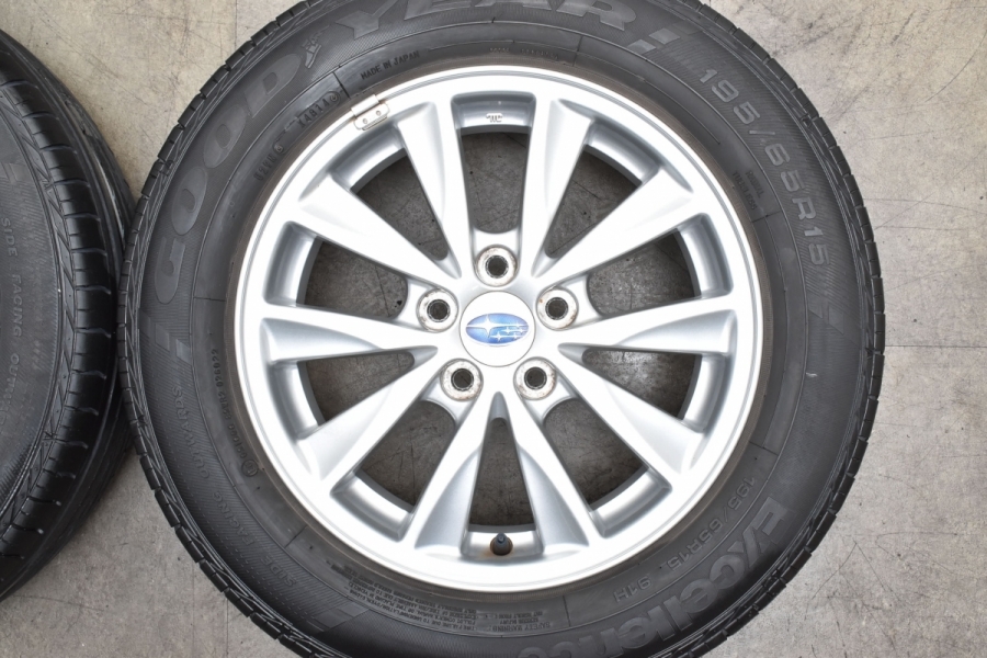 車検用に】スバル インプレッサ G4 純正 15in 6J +48 PCD100 