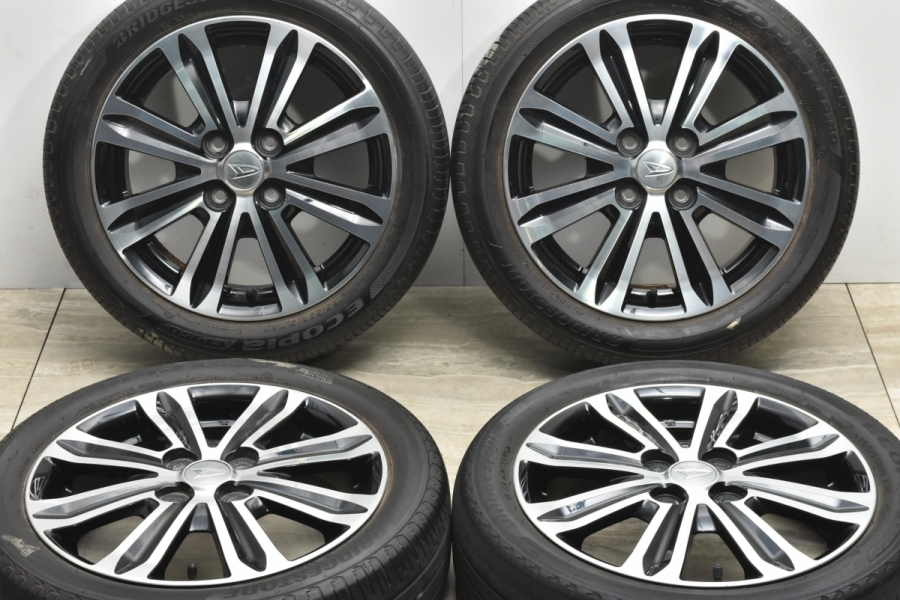 程度良好品】ダイハツ タント カスタム 純正 15in 4.5J +45 PCD100  