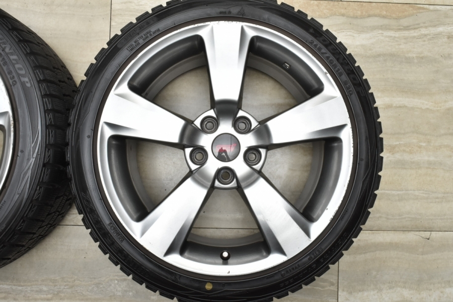スーツ特別割引クーポン WRX バリ溝】スバル STI PCD114.3 +55 8.5J 18in 純正 タイヤ・ホイール