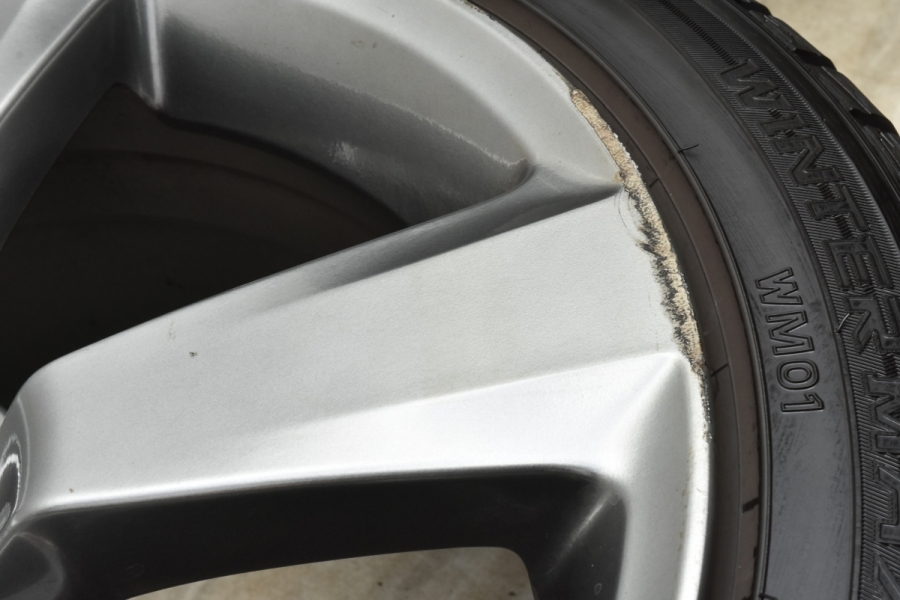 バリ溝】スバル WRX STI 純正 18in 8.5J +55 PCD114.3