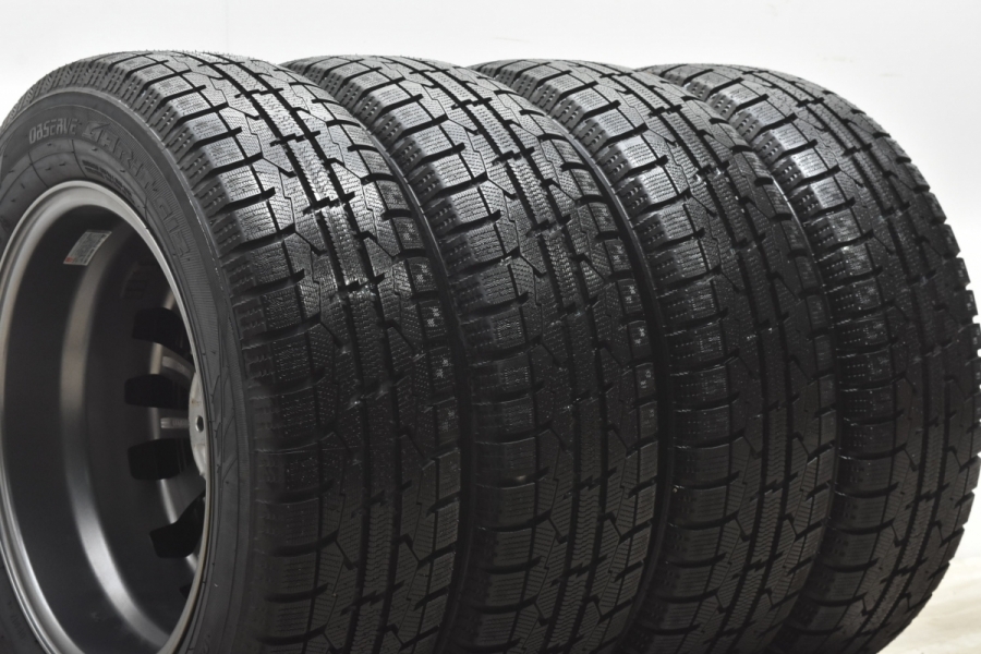 2021年製 バリ溝 美品】シビラ 15in 5.5J +50 PCD100 トーヨー 185 
