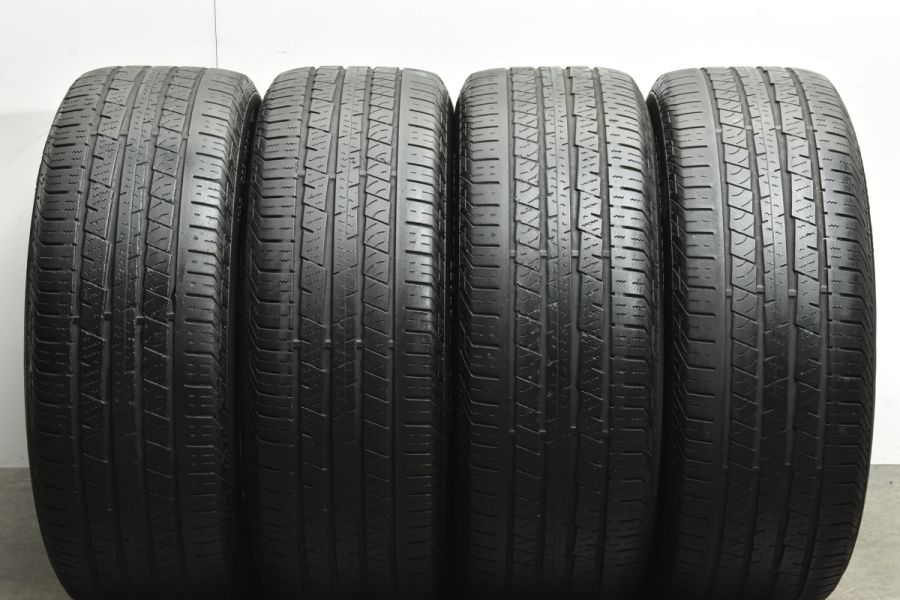 ランドローバー ヴェラール 純正 18in 7.5J +45 PCD108 コンチネンタル 255/60R18 HK831007AA ジャガー  Fペイス ノーマル戻し 中古 タイヤホイールセット | パーツ販売ナンバーワン