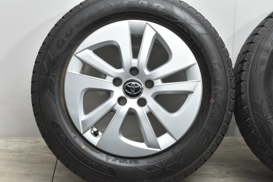 美品】トヨタ 50 プリウス 純正 15in 6.5J+40 PCD100