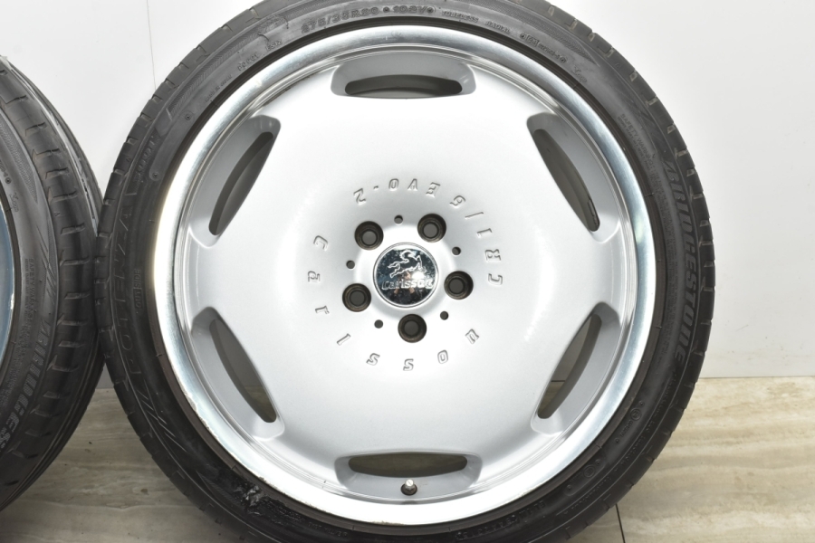 【人気メーカー】カールソン CR 1/6 EVO2 20in 8.5J +35 9.5J +40 PCD120 245/40R20 275/35R20  レクサス LS460 LS600 現状販売