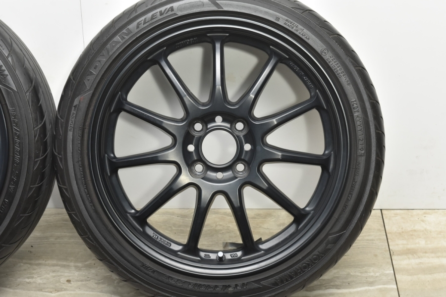 美品】WORK EMOTION 11R 16in 5.5J +45 PCD100 ヨコハマ アドバン フレバ V701 165/50R16 コペン  アルト タント ムーヴ ワゴンR 中古 タイヤホイールセット | パーツ販売ナンバーワン