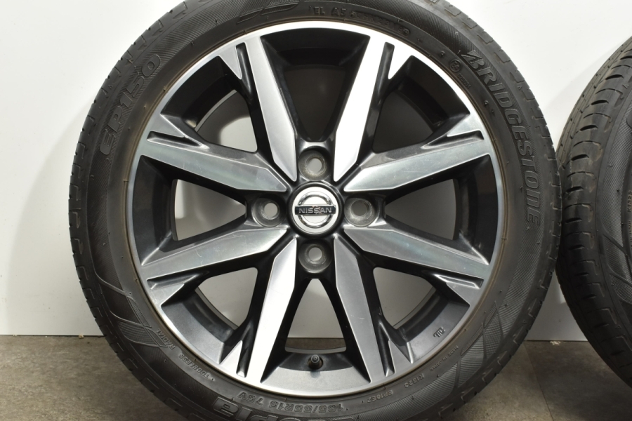 良好品】ニッサン デイズルークス 純正 15in 4.5J +46 PCD100