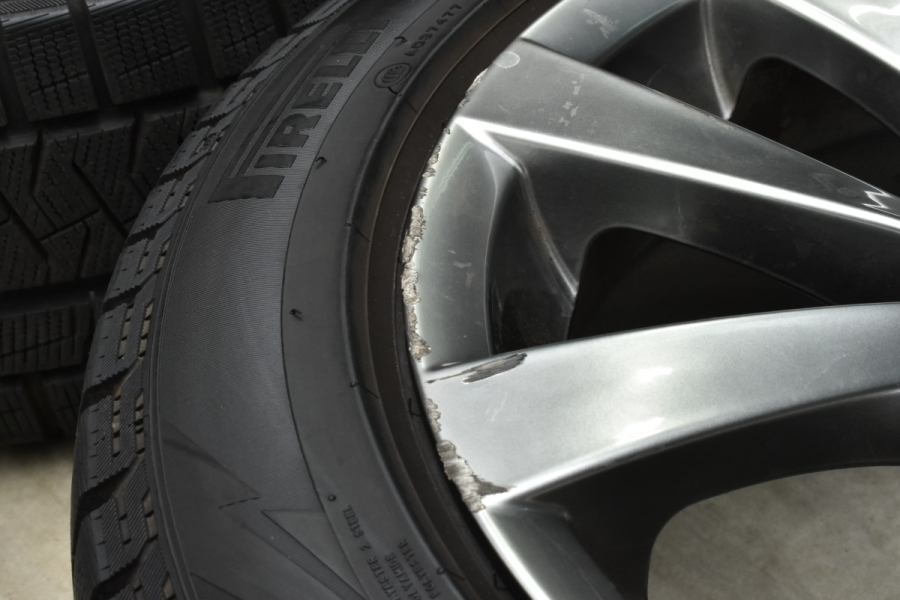 程度良好品】モーテックグレン 17in 8J +34 PCD120 ピレリ アイス