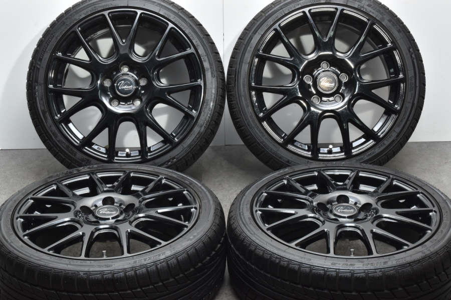 バリ溝】Verthandi 17in 7J +48 PCD114.3 ナンカン NK SNOW SV-2 215/40R17 NCロードスター  プレマシー スイフトスポーツ アコード 中古 スタッドレスタイヤホイールセット | パーツ販売ナンバーワン