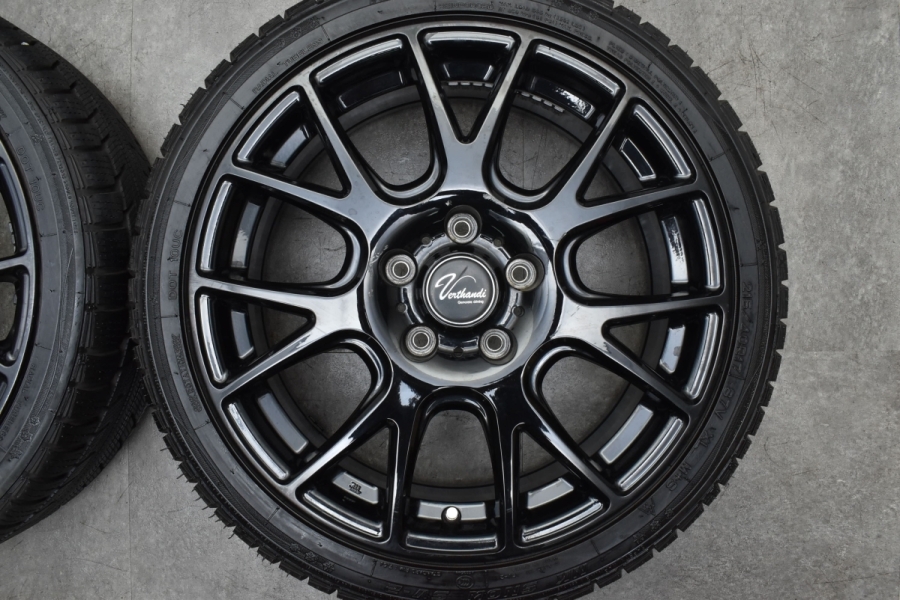 バリ溝】Verthandi 17in 7J +48 PCD114.3 ナンカン NK SNOW SV-2 215/40R17 NCロードスター  プレマシー スイフトスポーツ アコード 中古 スタッドレスタイヤホイールセット | パーツ販売ナンバーワン