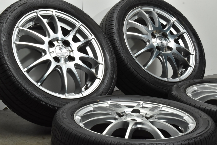 美品 バリ溝】WORK プロミッシング 15in 4.5J +45 PCD100 2020年製 トーヨー ナノエナジー3 165/55R15 コペン  N-ONE アルトワークス 中古 タイヤホイールセット | パーツ販売ナンバーワン