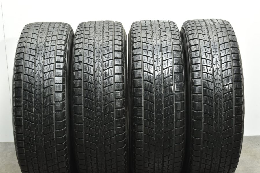 【程度良好】Fang 16in 6.5J +47 PCD114.3 ダンロップ ウィンターマックス SJ8 215/70R16 デリカD:5  アウトランダー RAV4 ハリアー