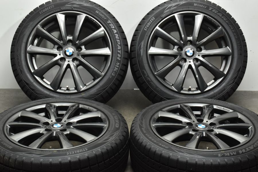 バリ溝 美品】BMW F45 F46 2シリーズ 純正サイズ チームスパルコ VAROSA 17in 7J +52 PCD112 トーヨー  ウィンタートランパス 205/55R17 中古 スタッドレスタイヤホイールセット | パーツ販売ナンバーワン