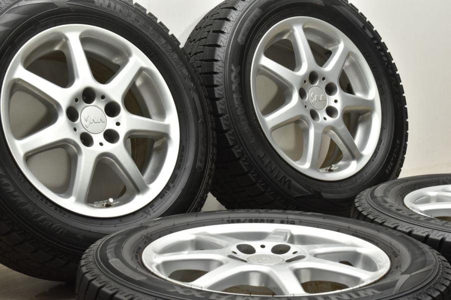 インプレッサに】SAA 15in 6J +48 PCD100 ダンロップ ウィンター