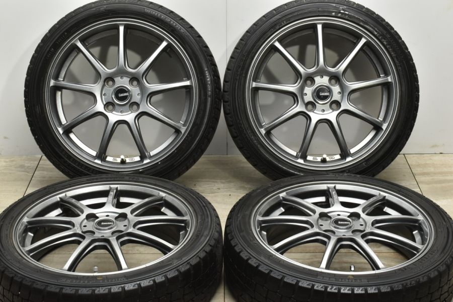 美品】G.SPEED 16in 5J +45 PCD100 ダンロップ ウィンターマックス