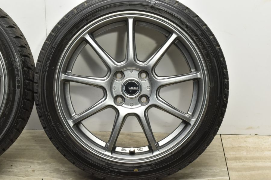 美品】G.SPEED 16in 5J +45 PCD100 ダンロップ ウィンターマックス