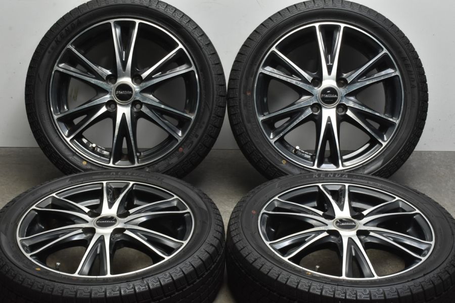 バリ溝】Laffite 15in 4.5J +43 PCD100 ケンダ アイステック NEO 165 