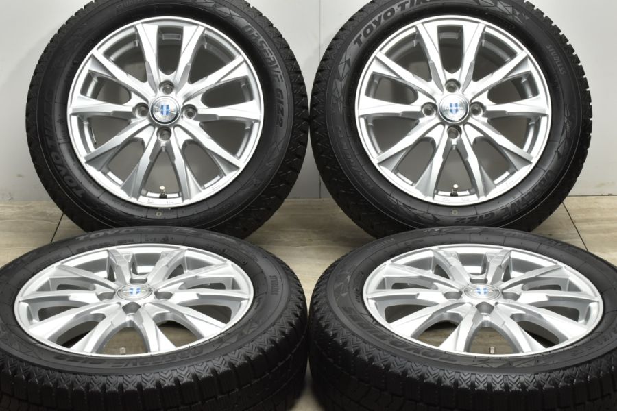 バリ溝】NEXTA 15in 5.5J +50 PCD100 トーヨー オブザーブ GIZ2 185/60R15 アクア ヴィッツ ヤリス フィット  スイフト 中古 スタッドレスタイヤホイールセット | パーツ販売ナンバーワン