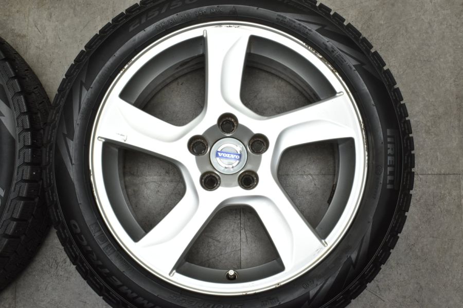 程度良好品】ボルボ V60 純正 17in 7J +50 PCD108 品番：31200602-SS