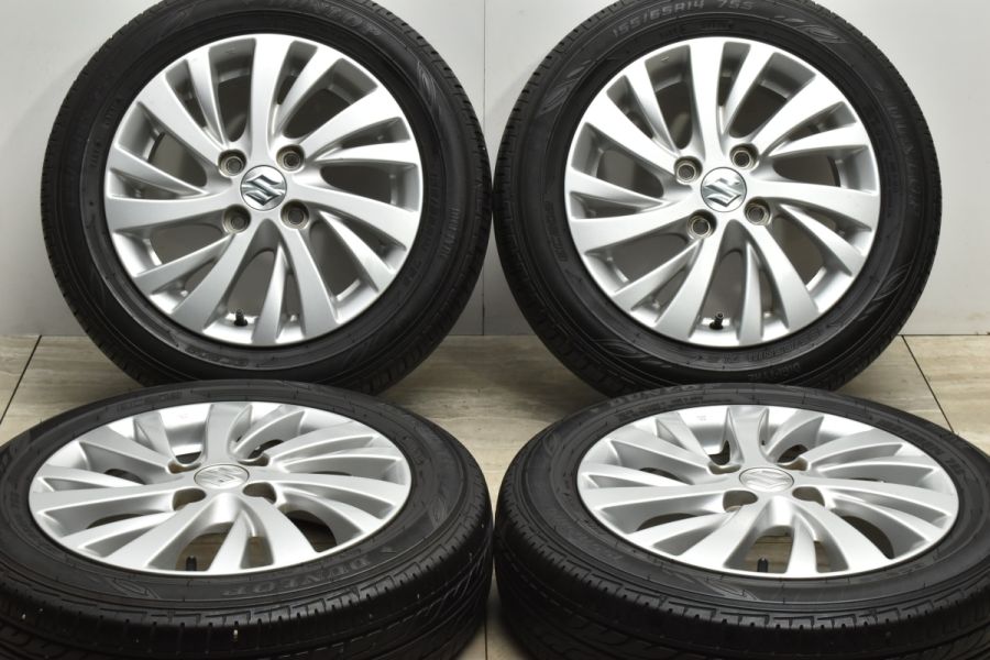 スズキ スペーシア 純正 14in 4.5J +45 PCD100 ダンロップ エナセーブ